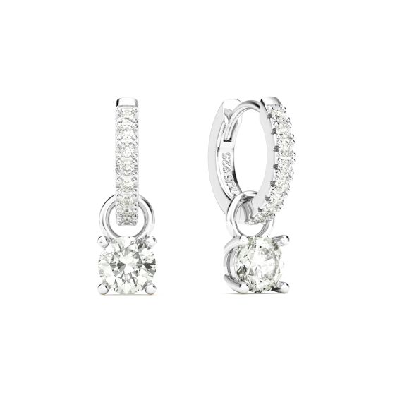 1/10 ctw Diamond store (real) earth grown earrings (not lab grown) for women