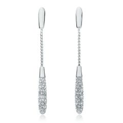 MYJS Alicia Drop Earrings with Swarovski® Crystals