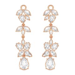 Tatiana Floral Drop Mix Charms Rose Gold Plated