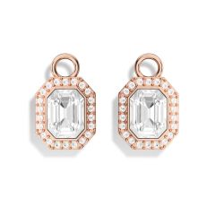 Angelic Octagon Mix Charms Rose Gold Plated