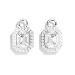 Angelic Octagon Mix Charms Rhodium Plated