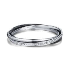 Trinity Midnight Brilliance Bangles