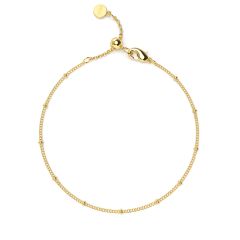 Droplet Bracelet Gold Plated