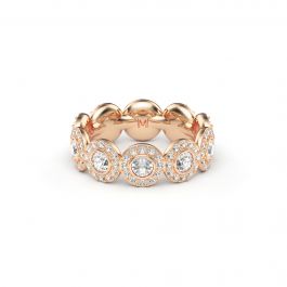 Swarovski angelic ring hot sale rose gold